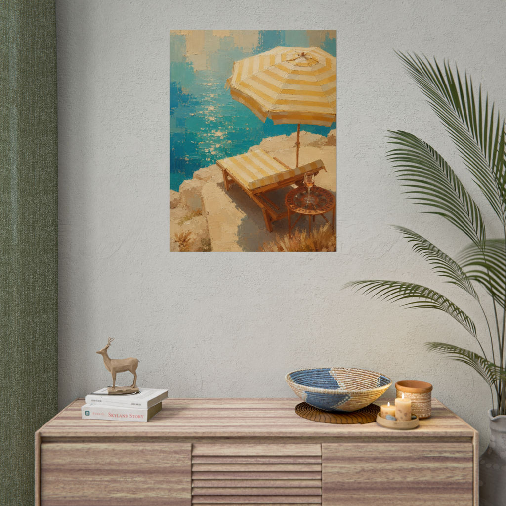 Yellow Parasol Print
