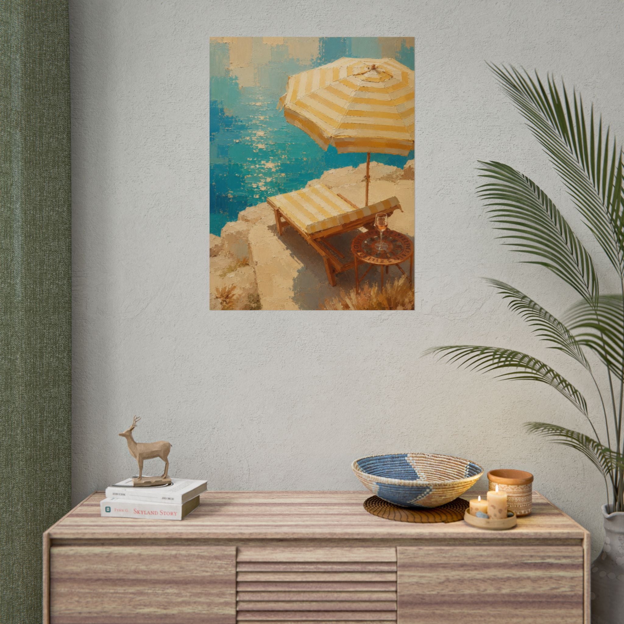 Yellow Parasol Print