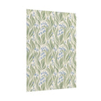Green Floral Pattern Print