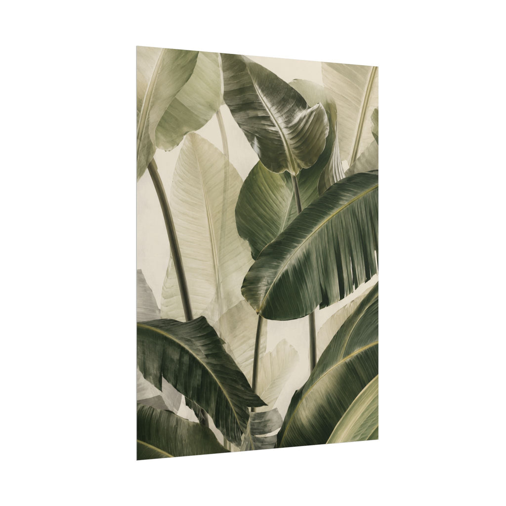 Tropical Foliage Print