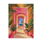 Tropical Archway Print