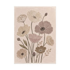 Neutral Poppy Meadow Print