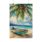 Caribbean Boat Print