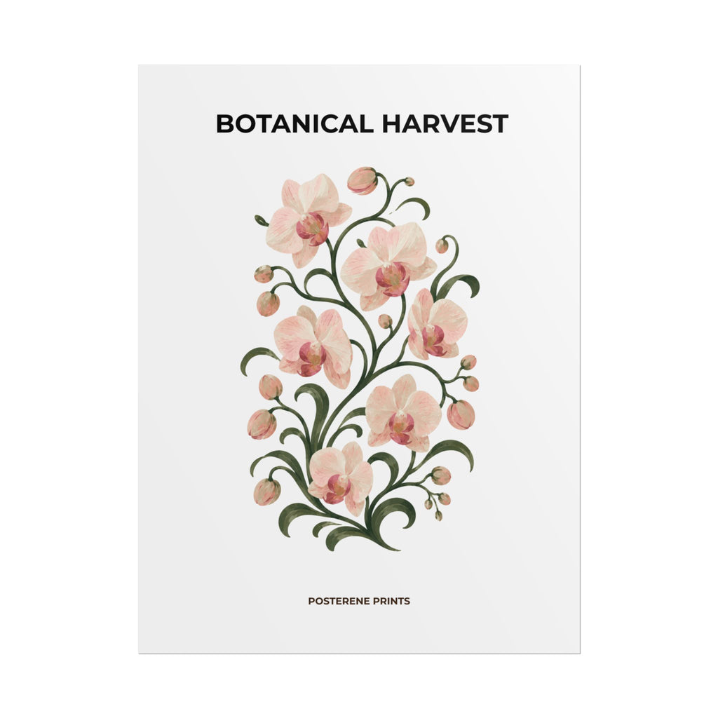 Soft Orchid Botanical Print