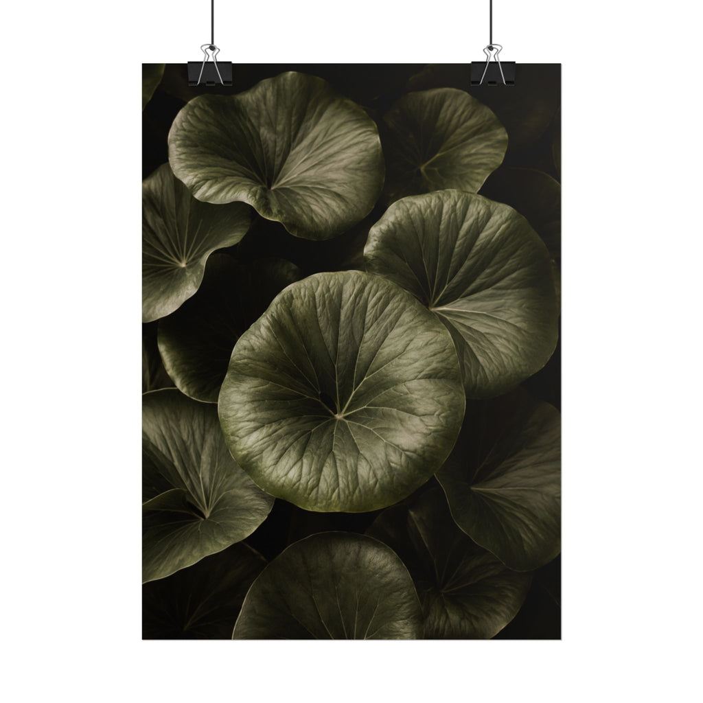 Round Leaf Botanical Print
