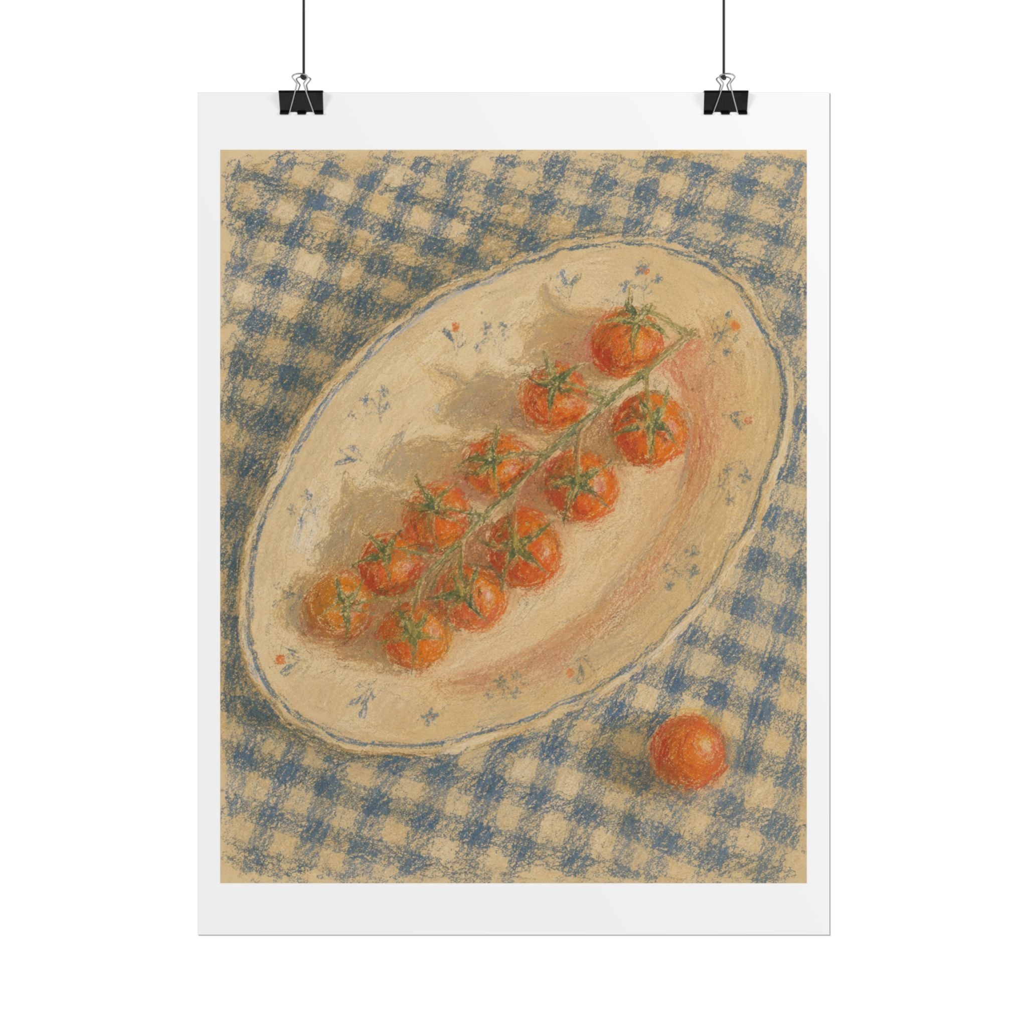 Tomato Table Print