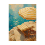 Yellow Parasol Print