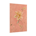 Peach Garden Flower Print