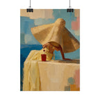 Beach Hat Print