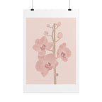 Blush Orchid Branch Print