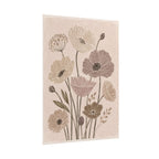 Neutral Poppy Meadow Print