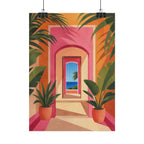Tropical Archway Print