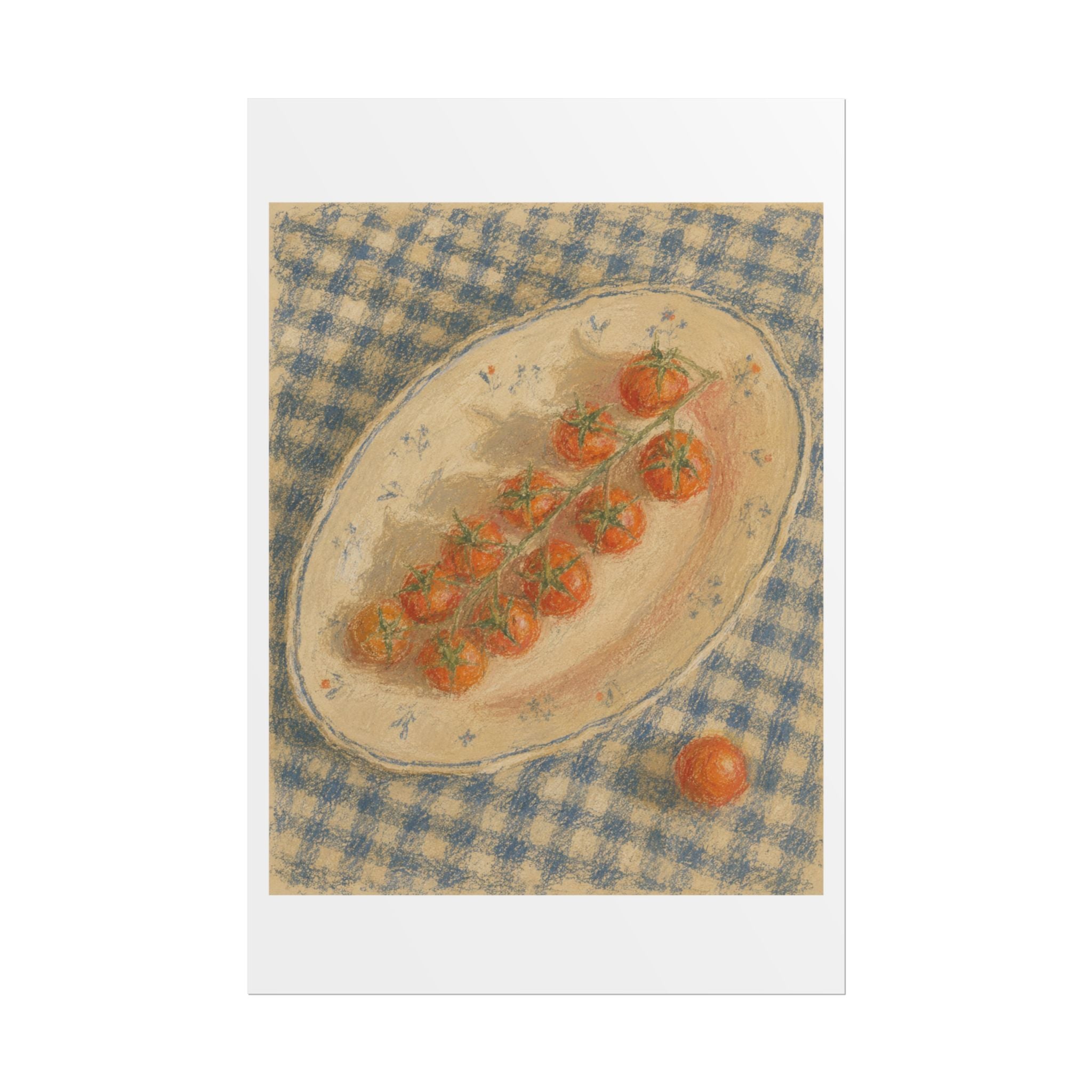 Tomato Table Print