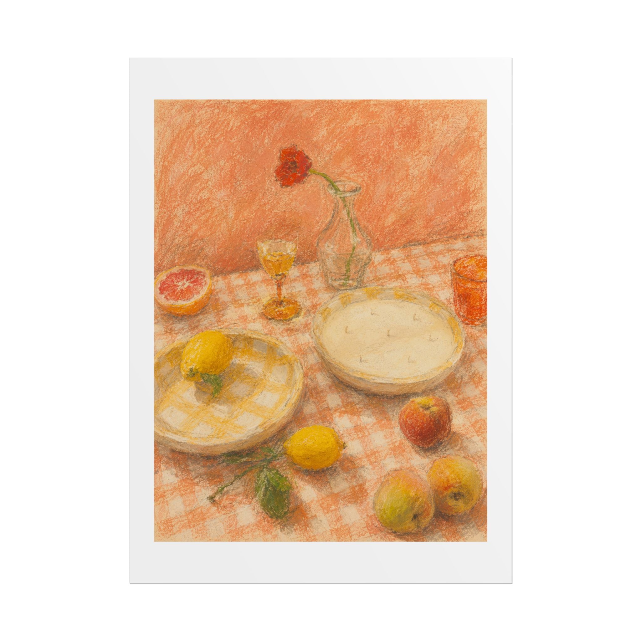 Citrus Table Print