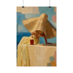 Beach Hat Print