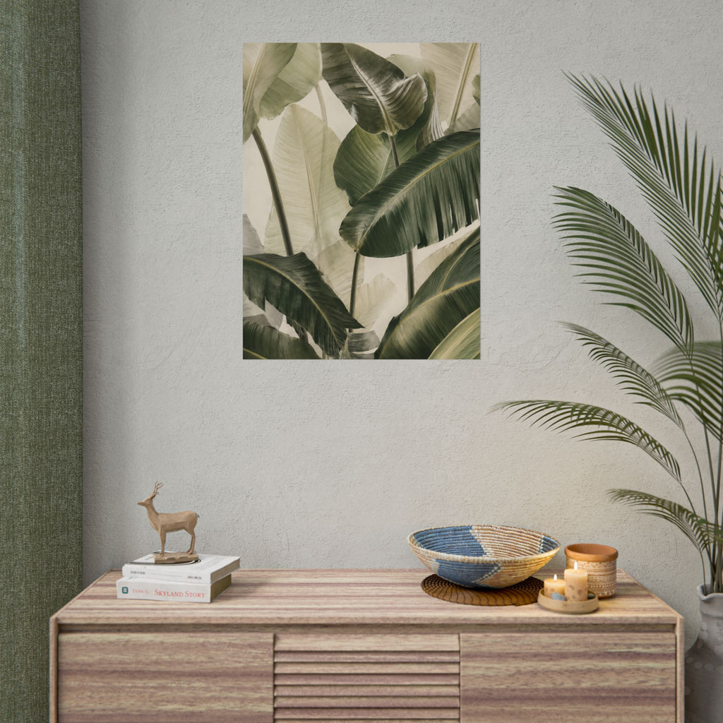 Tropical Foliage Print