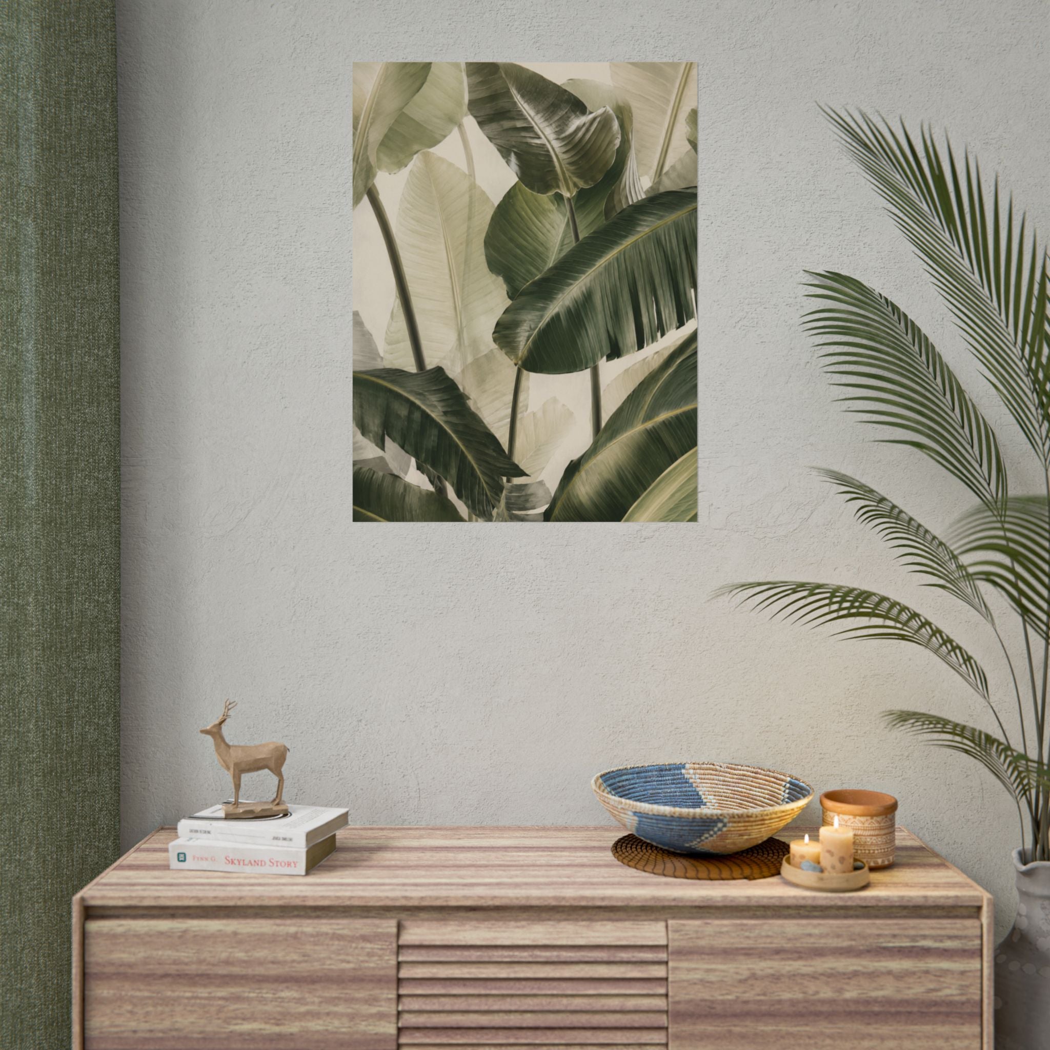 Tropical Foliage Print