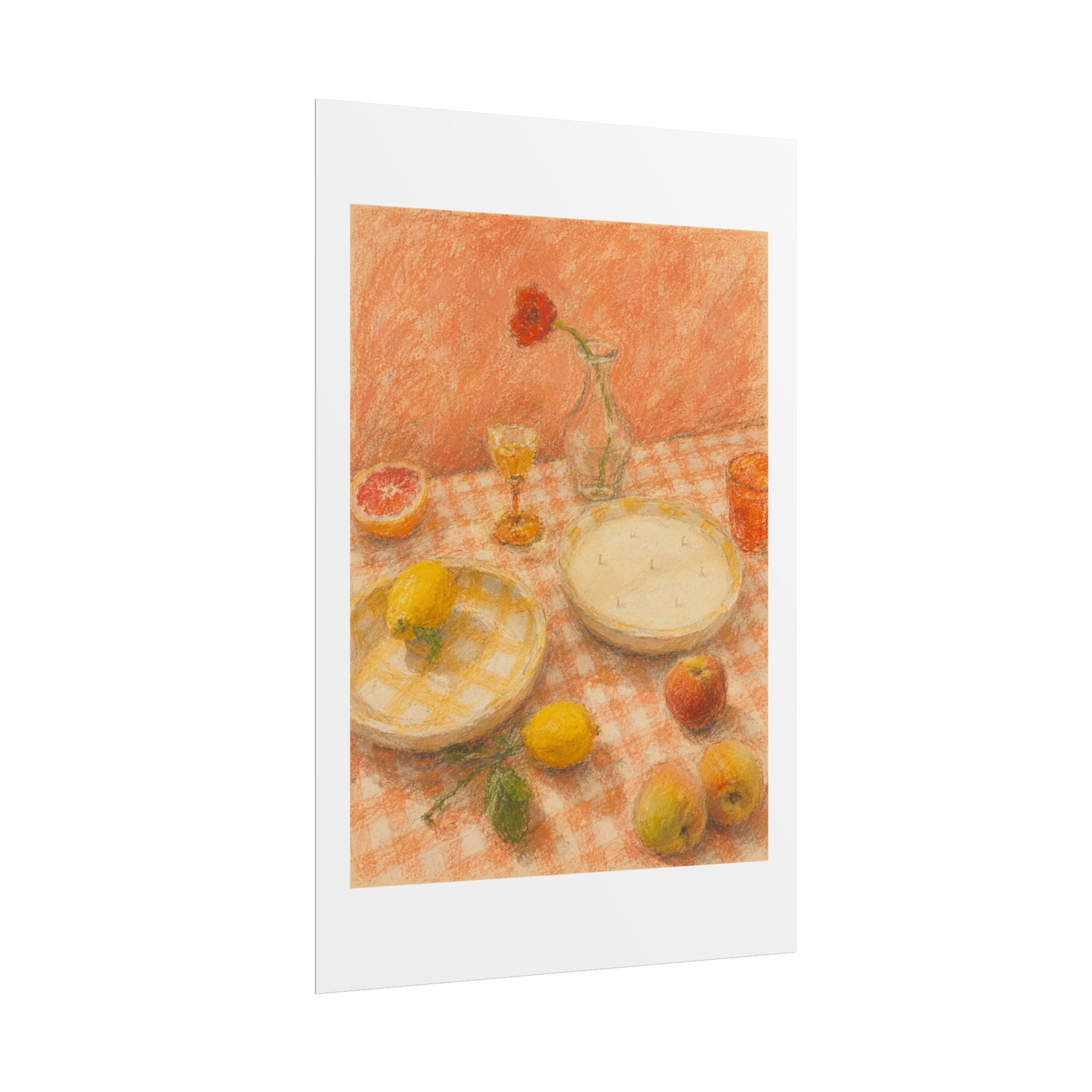 Citrus Table Print