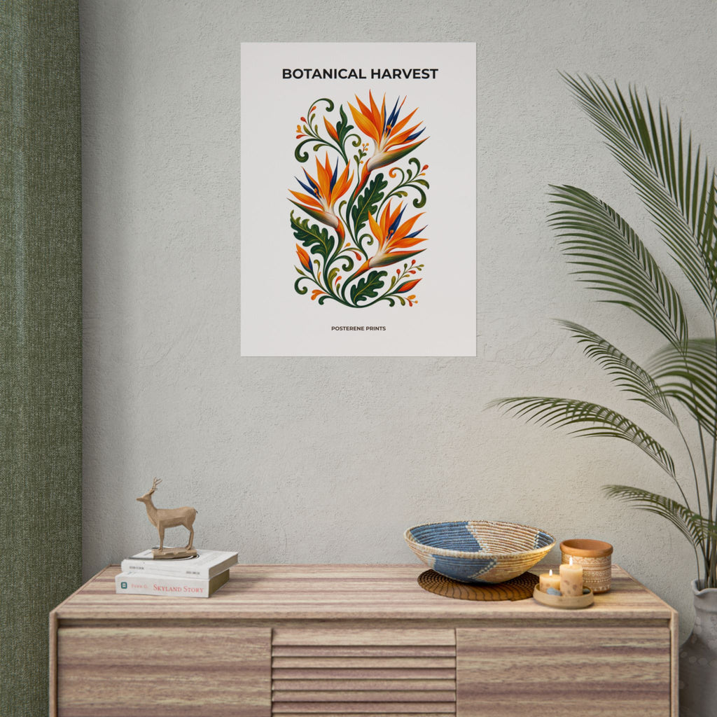 Bird of Paradise Botanical Print