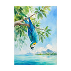 Tropical Parrot Print
