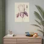 Purple Iris Print