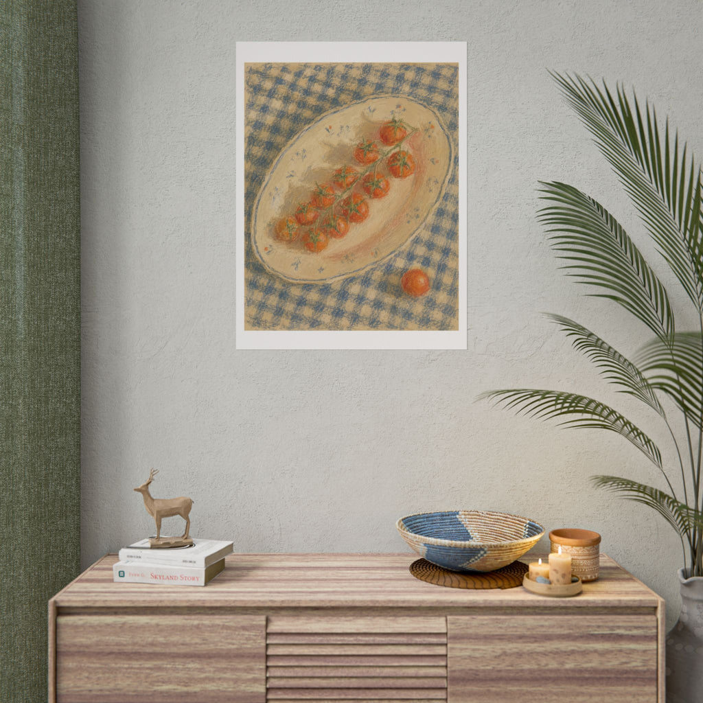 Tomato Table Print
