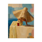 Beach Hat Print