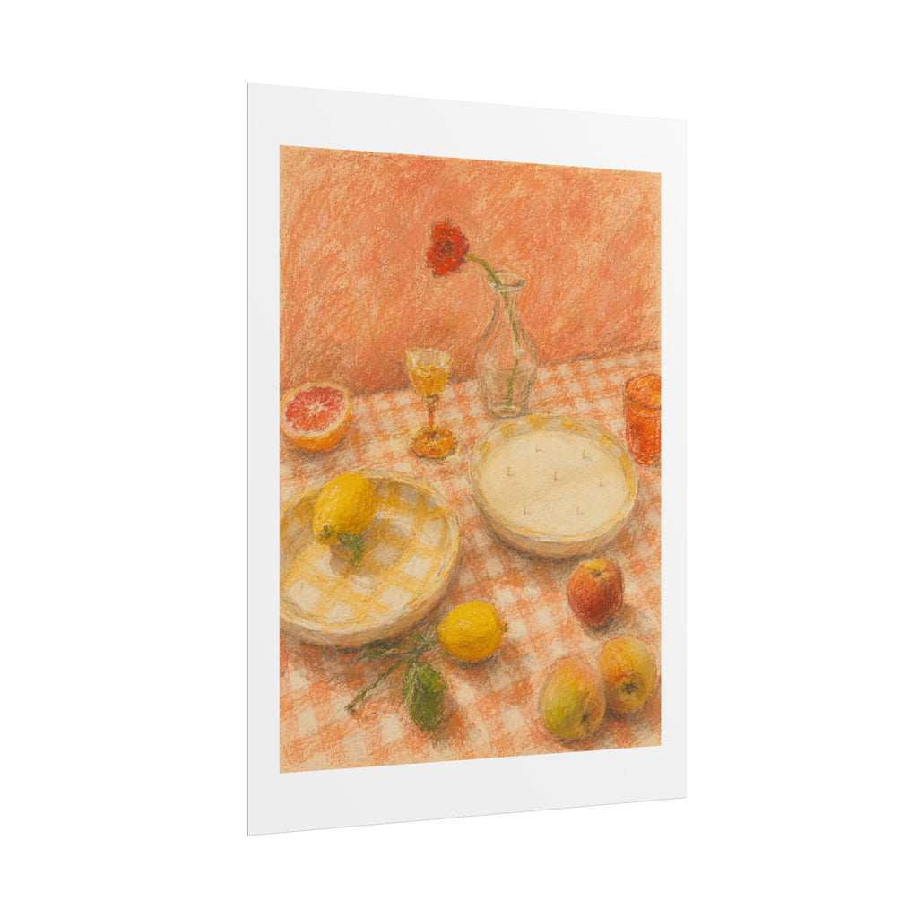 Citrus Table Print