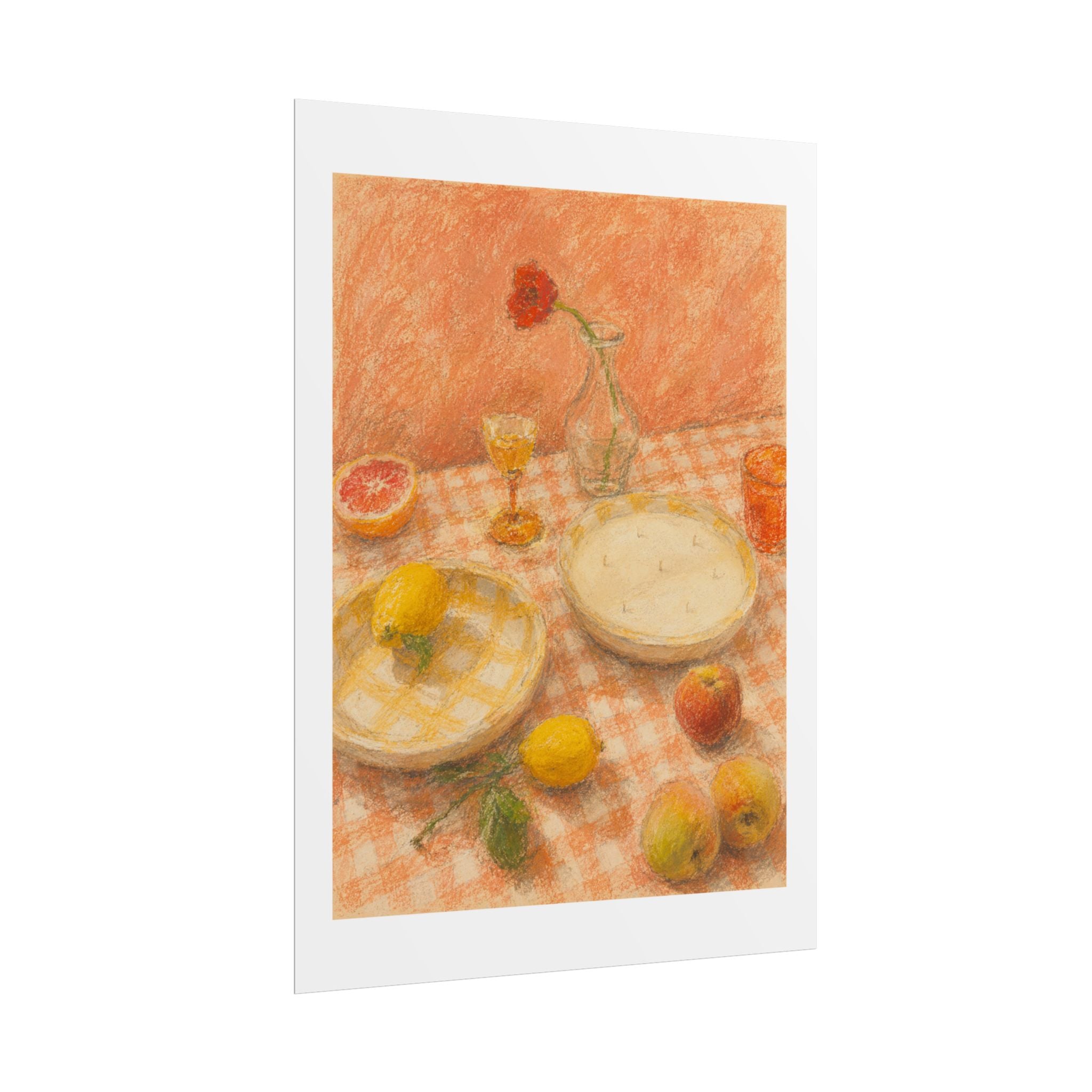Citrus Table Print