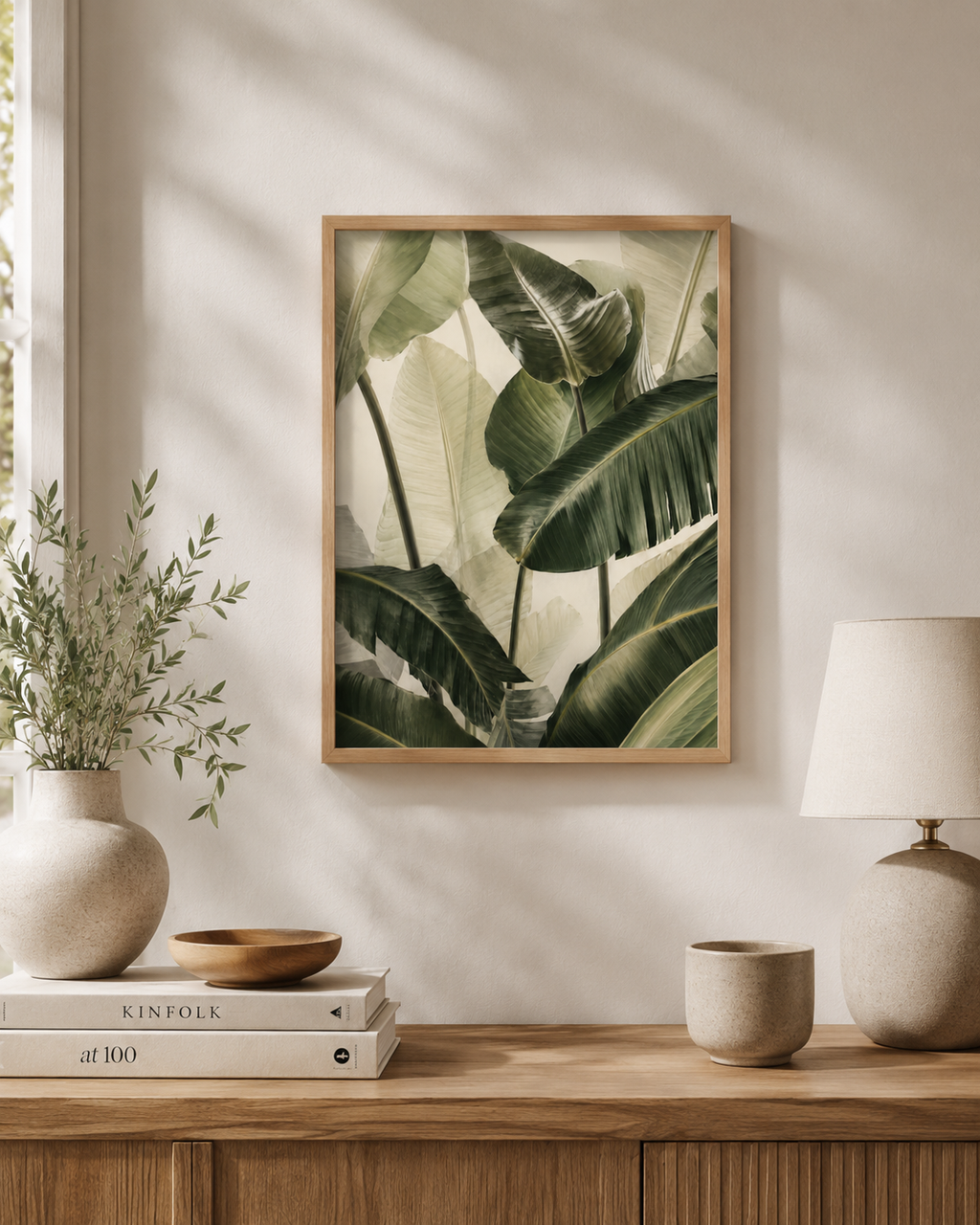 Tropical Foliage Print
