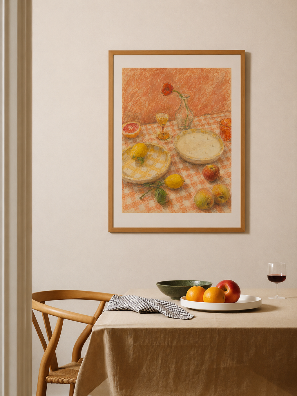 Citrus Table Print