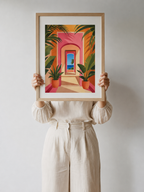 Tropical Archway Print