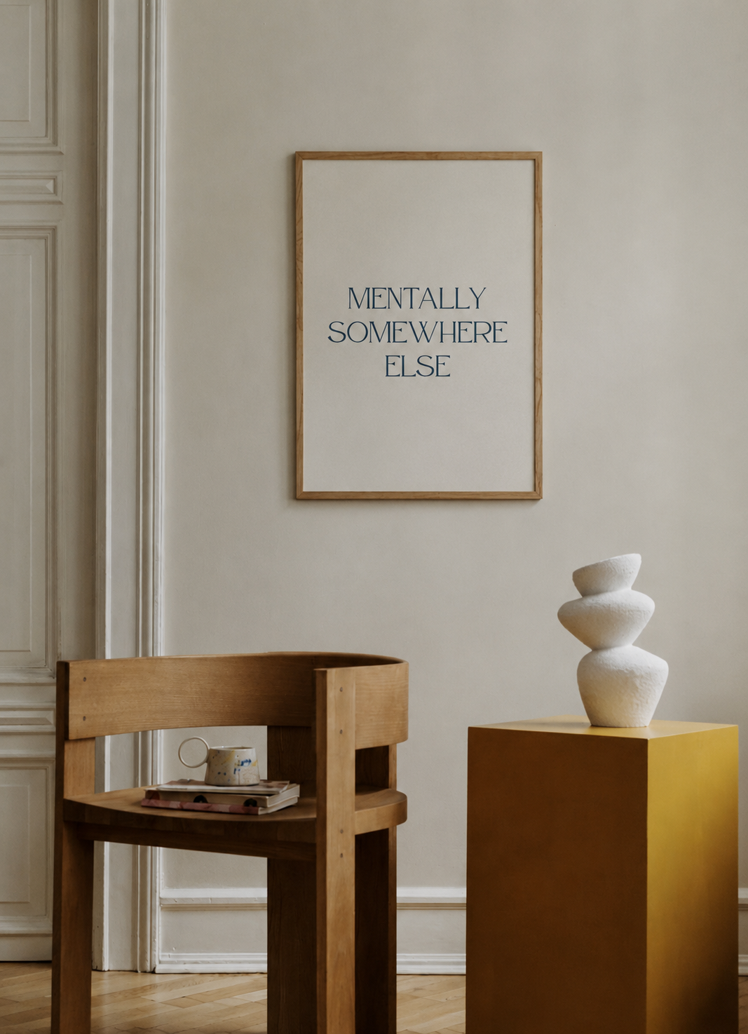 Mentally Somewhere Else Print