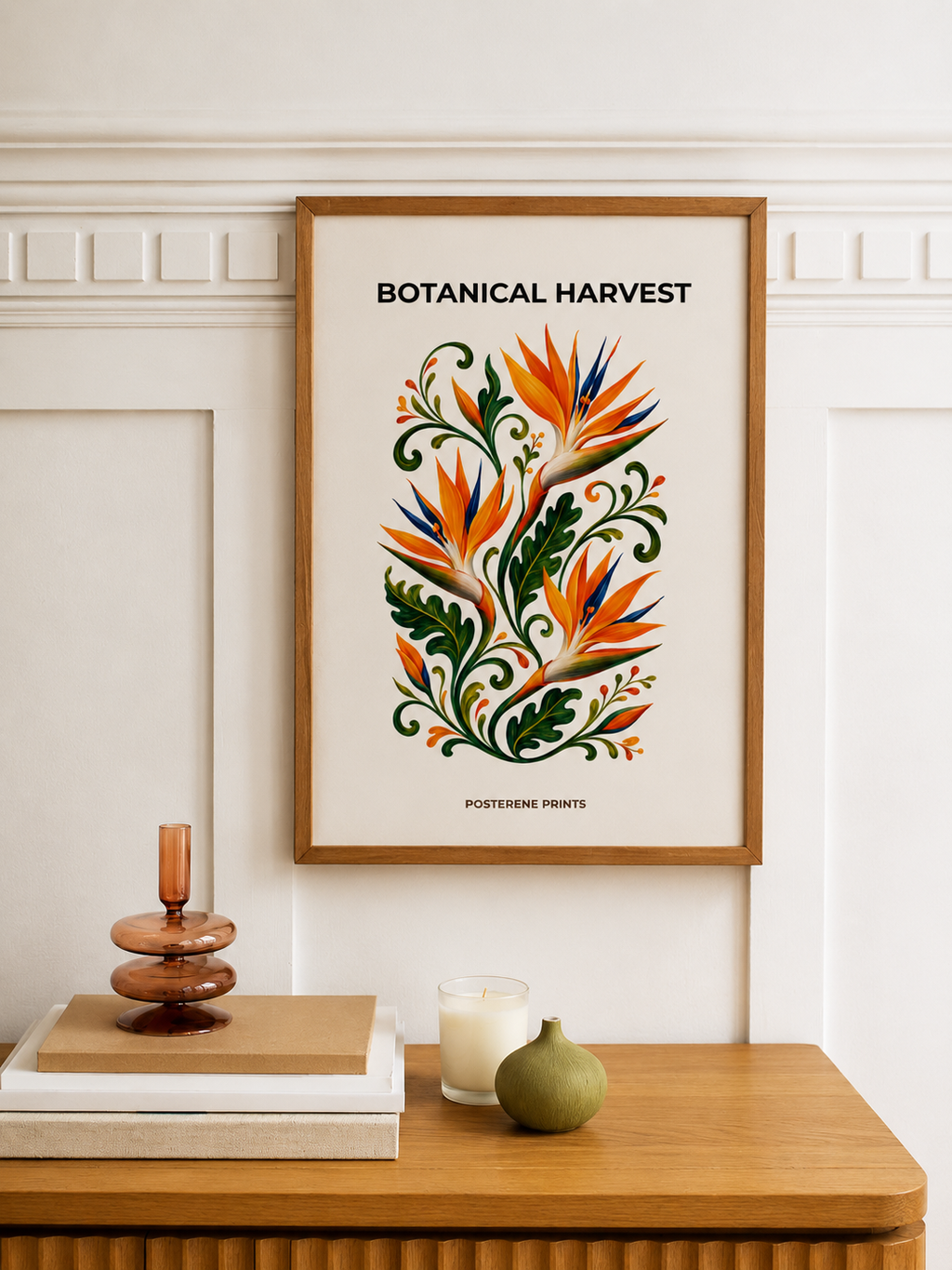 Bird of Paradise Botanical Print