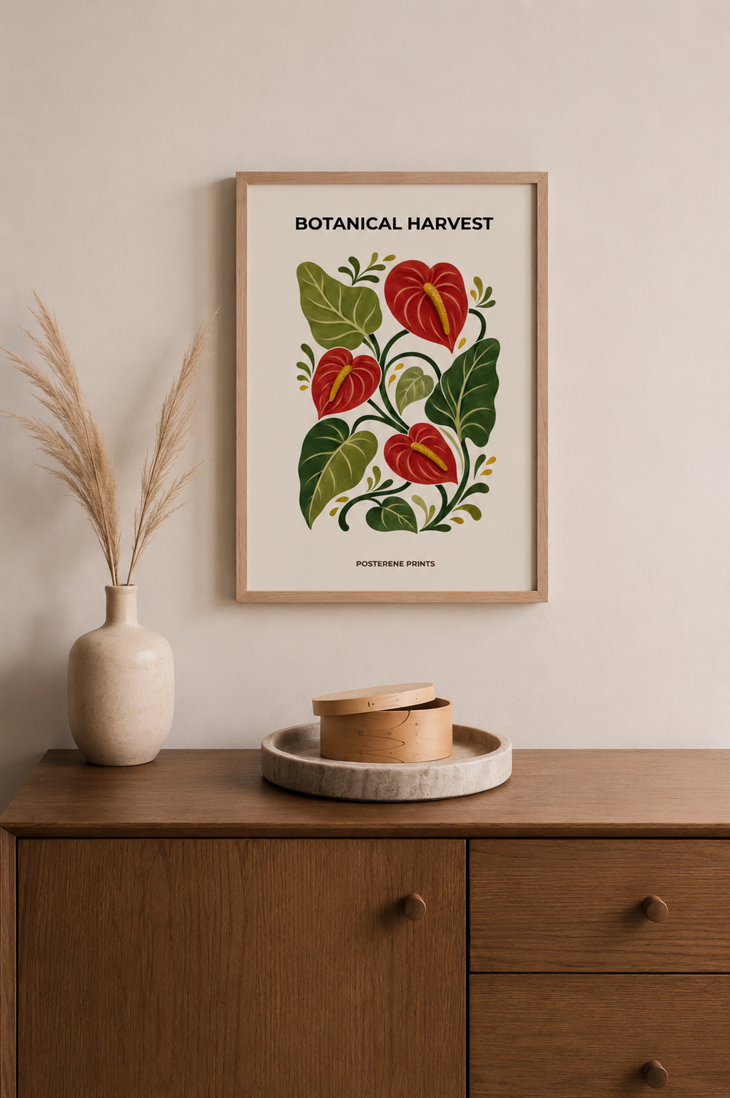 Anthurium Botanical Print