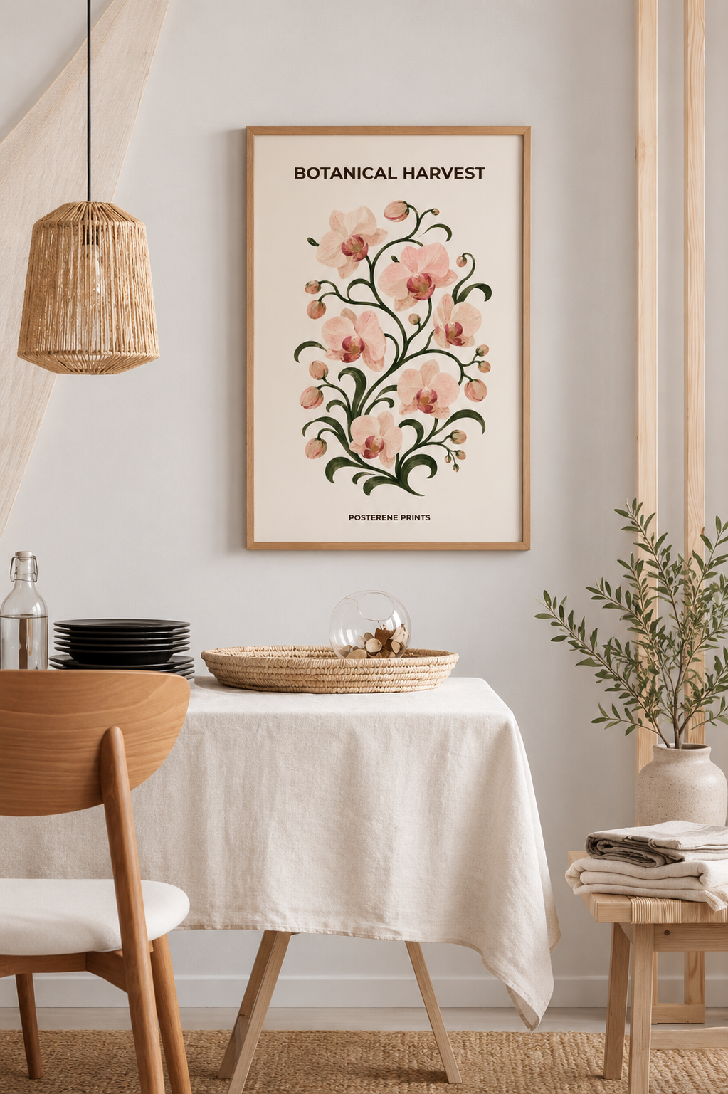 Soft Orchid Botanical Print
