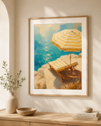 Yellow Parasol Print