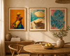 Yellow Parasol Print