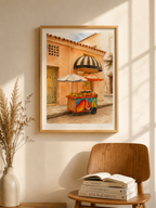 Island Fruit Market Print