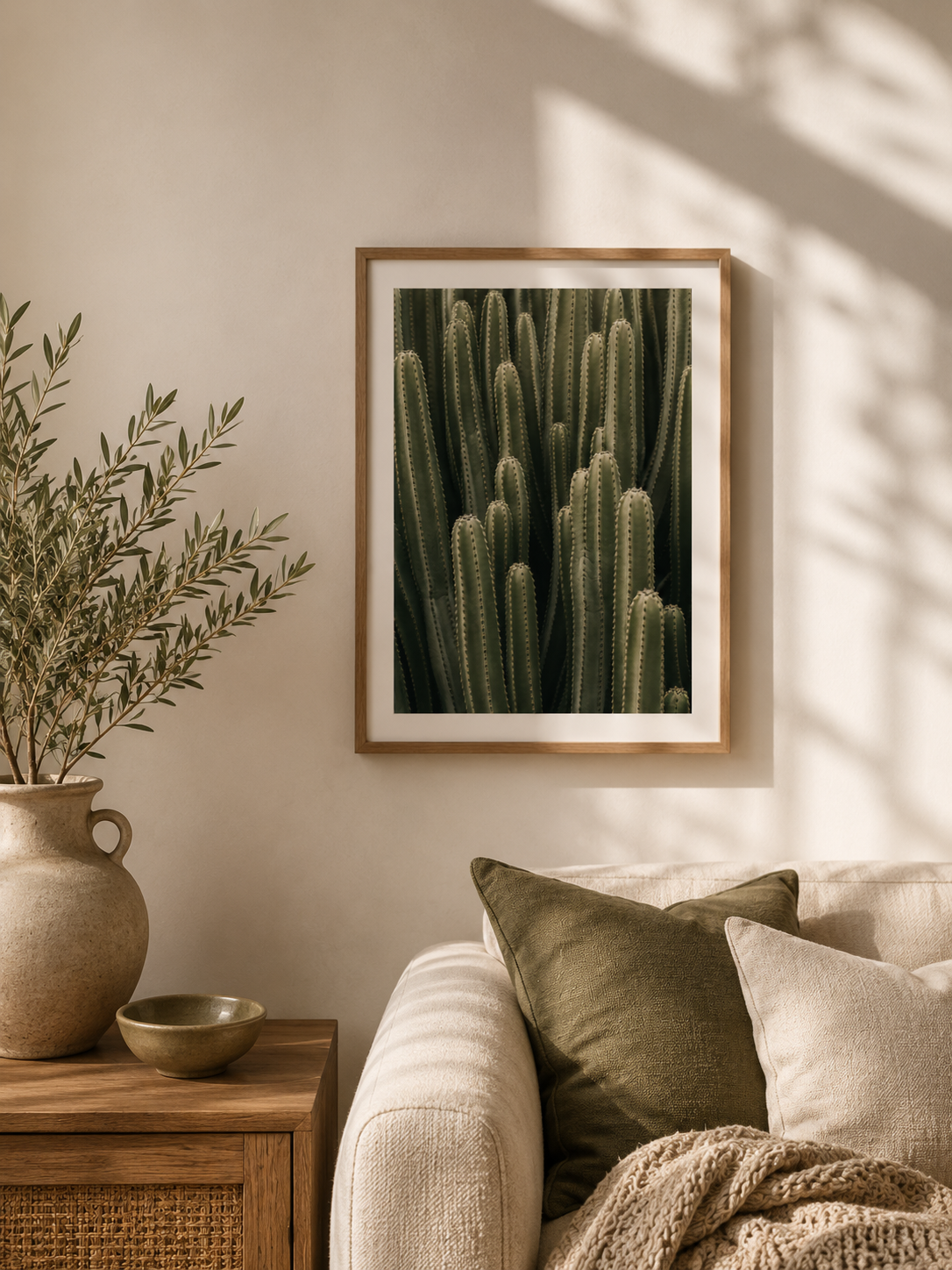 Column Cactus Print