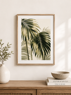 Palm Frond Print